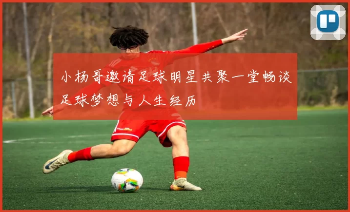 小杨哥邀请足球明星共聚一堂畅谈足球梦想与人生经历